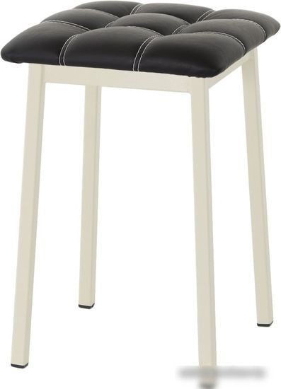 Табурет AMC Comfort 7К3.1 (кожзам, черный/слоновая кость) Табурет AMC Comfort 7К3.1 (кожзам, черный/слоновая кость)