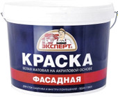 Краска Эксперт Фасадная акриловая 3 кг (белый матовый)
