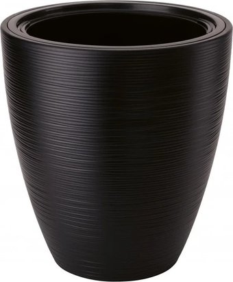 Кашпо Form-Plastic Gobi FP-5240-084 (глубокий черный)