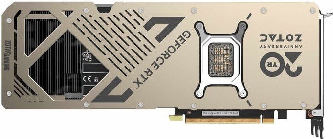 Видеокарта ZOTAC Gaming GeForce RTX 5080 Solid Core OC 20th Anniversary Edition ZT-B50800J2S-10P