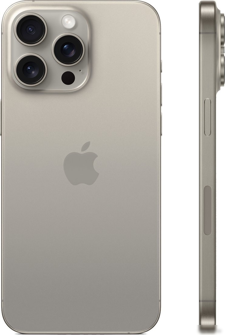 Телефон Apple iPhone 15 Pro Max 1TB (природный титан)