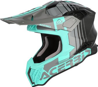 Мотошлем Acerbis Airstrike-C 0026832.869.062 (S, бирюзовый)