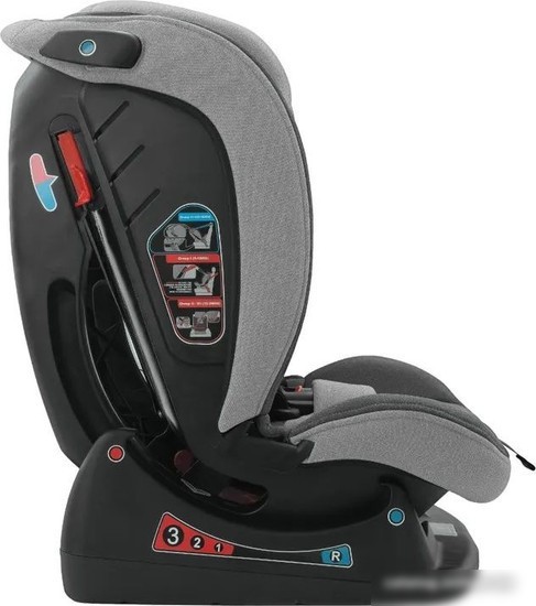 Детское автокресло Indigo Reflex Y913 (светло-серый/серый)