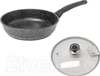 Сковорода Victoria Гранит АЛА 240 G0024 (с крышкой)