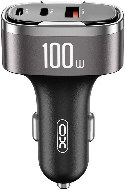 Автомобильное зарядное XO CC61 100W (черный)