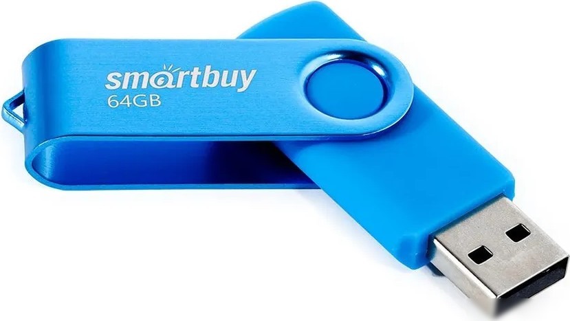 USB Flash SmartBuy Twist 64GB (синий)