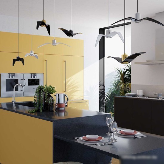 Подвесная люстра Odeon Light Birds 4904/1A