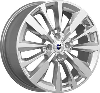 Литые диски K&K Эрман 16x6.5" 4x100мм DIA 60.1мм ET 37мм Дарк платинум