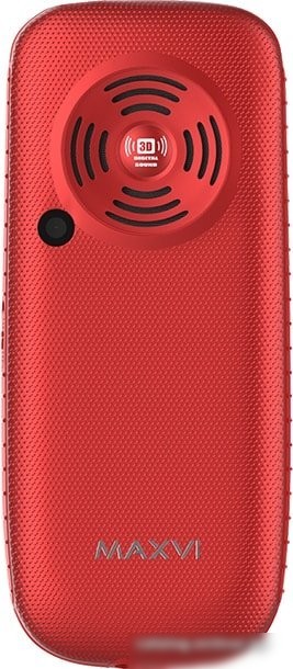 Кнопочный телефон Maxvi B9 (красный)