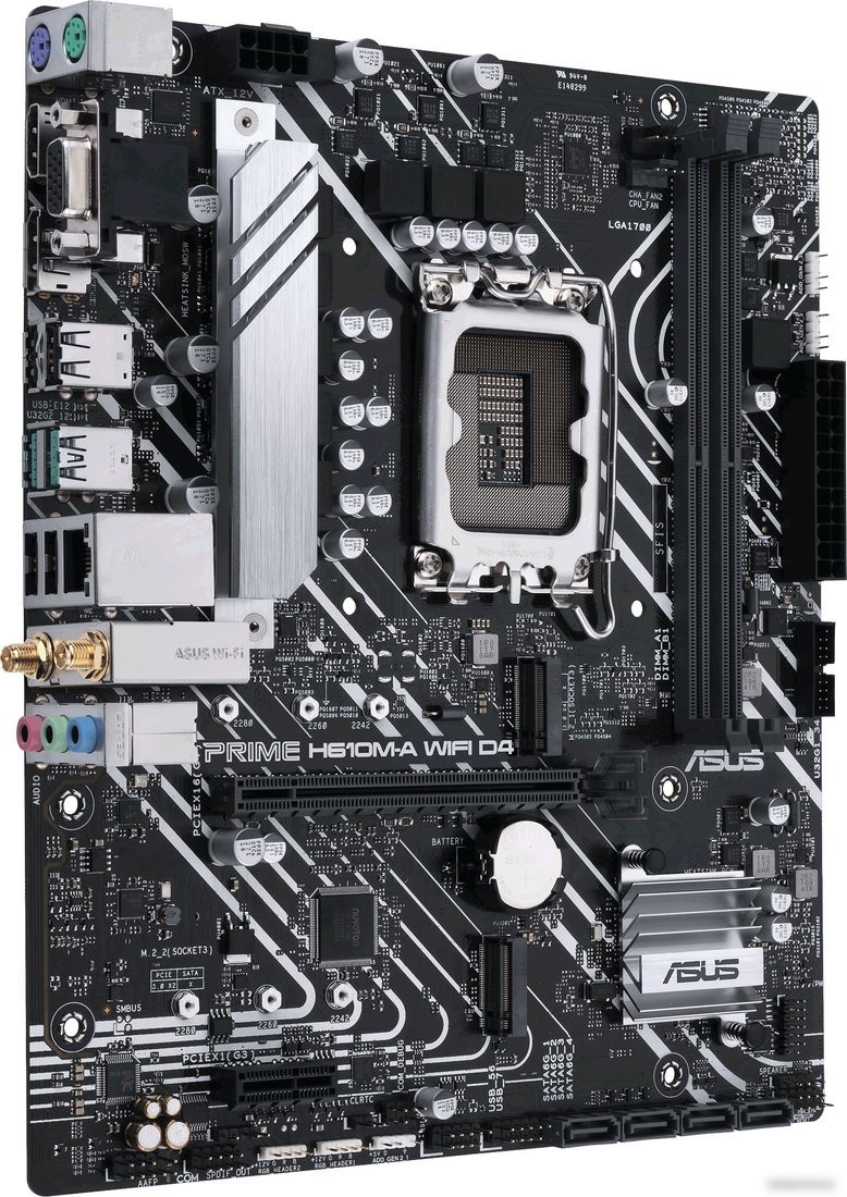 Материнская плата ASUS Prime H610M-A WiFi D4