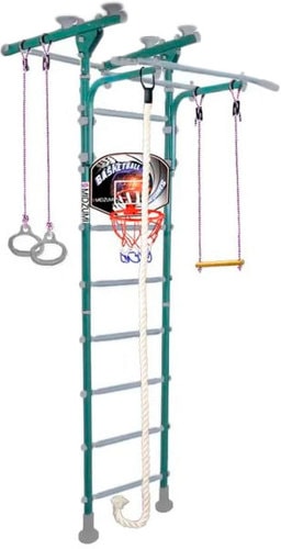 Детский спортивный комплекс Midzumi Hoshi Ton Basketball Shield (ментоловый сорбет)