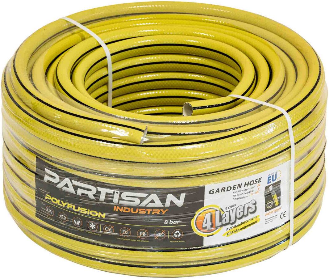 Шланг Partisan Polyfusion GHOSE-POLY-12L30PSN (1/2", 30м) Шланг Partisan Polyfusion GHOSE-POLY-12L30PSN (1/2", 30м)