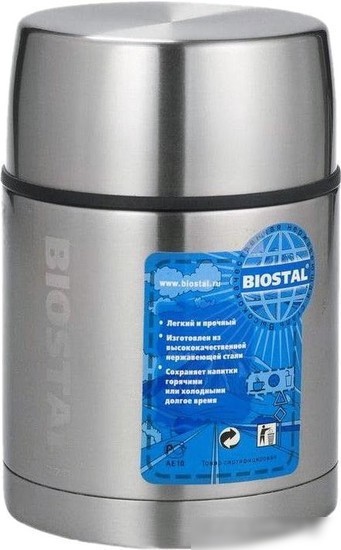 Термос для еды BIOSTAL Авто NRP-700 Stainless Steel