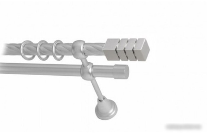 Наконечник для карниза Lm Decor YF243 Модерн 19мм (сатин)