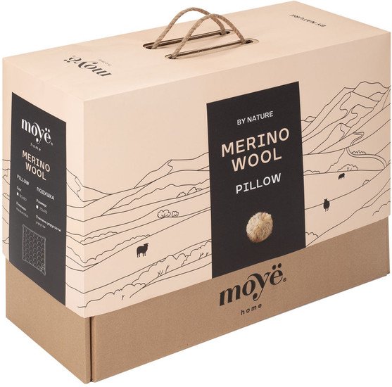 Спальная подушка ИвШвейСтандарт Merino MN-02-MW-57 70x50