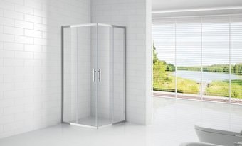 Душевой уголок Cezares Eco-O-A-2-100-C-Cr