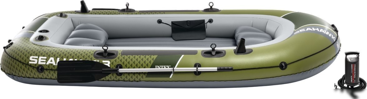 Моторно-гребная лодка Intex 66333NP Seahawk-3