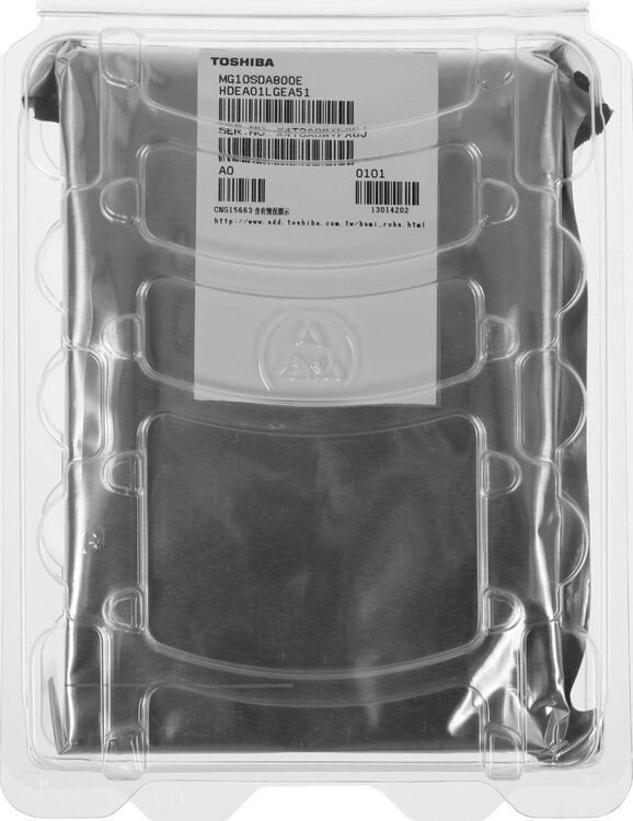 Жесткий диск Toshiba MG Series 8TB MG10SDA800E