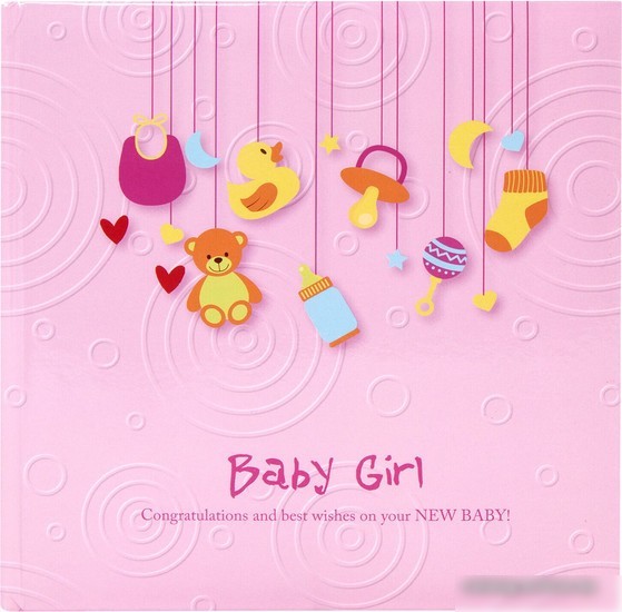 Фотоальбом BRAUBERG Baby Girl 391143