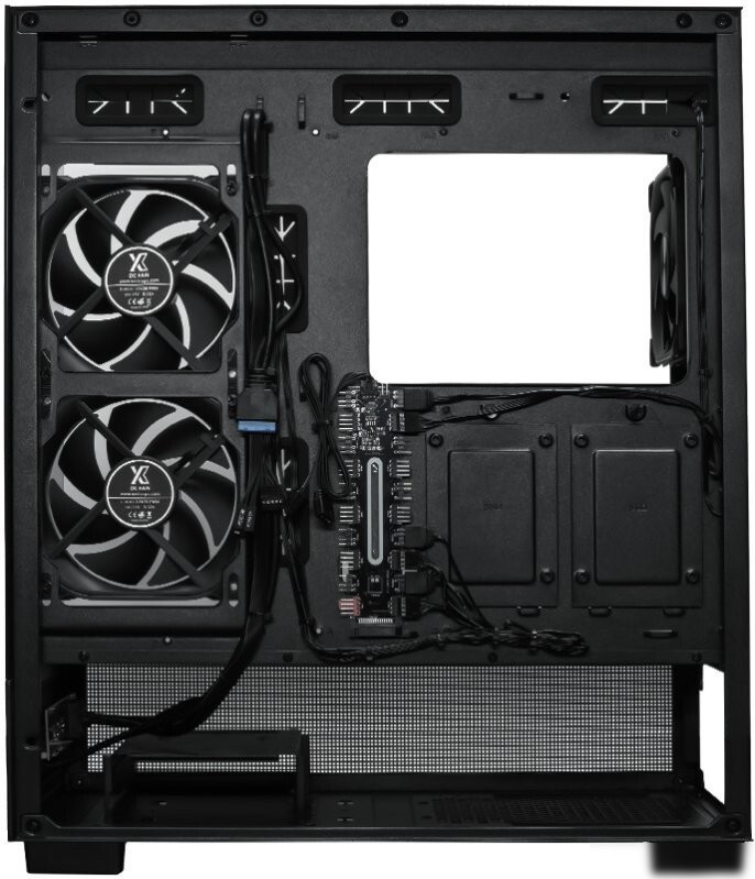 Корпус XASTRA Q500 3ARGB-FG-C10-UC (черный)