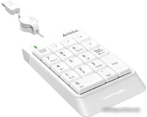 Цифровой блок A4Tech Fstyler FK13 (белый)