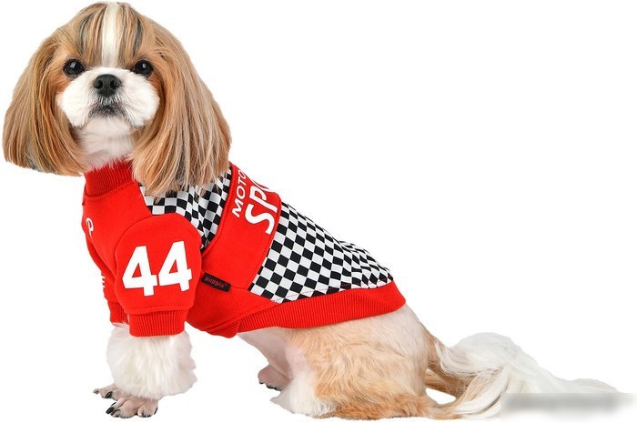 Футболка Puppia Racer PATD-TS1759-RD-S (красный)
