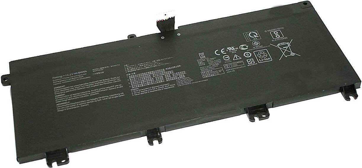 Аккумуляторы для ноутбуков ASUS B41N1711 Аккумуляторы для ноутбуков ASUS B41N1711