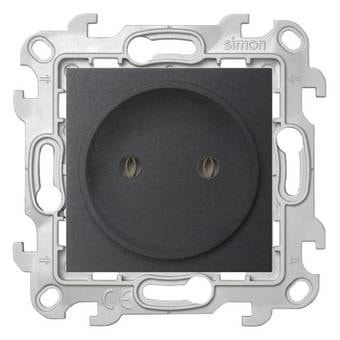 Розетка Simon 2450442-038 (графит)