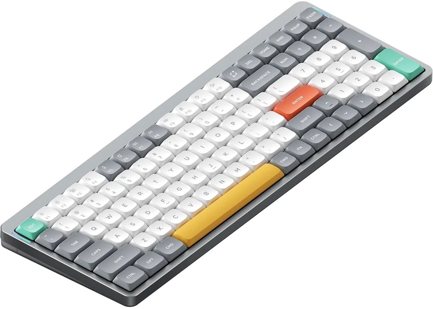 Клавиатура NuPhy Air96 V2 Lunar Gray (Gateron Low Profile Red 2.0)