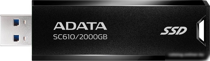 Внешний накопитель ADATA SC610 2TB SC610-2000G-CBK/RD