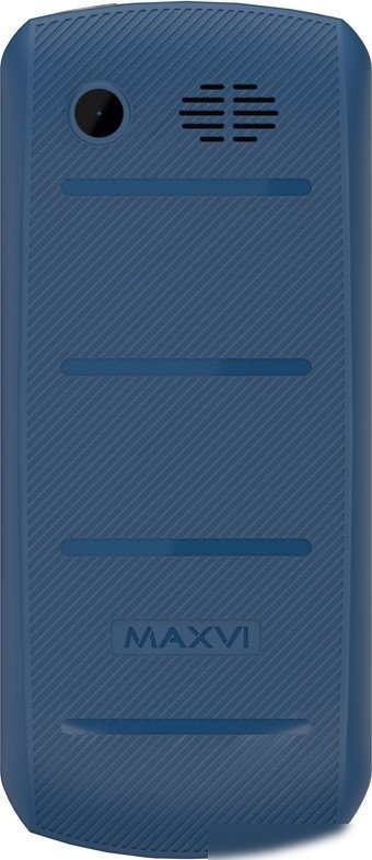 Кнопочный телефон Maxvi P33 (синий)