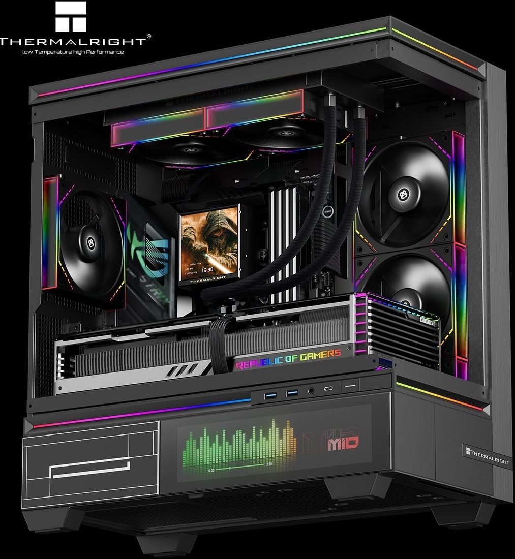 Система жидкостного охлаждения для процессора Thermalright Peerless Vision 240 ARGB (черный)