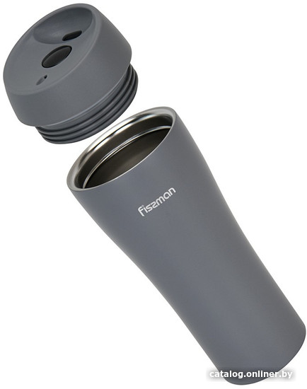 Термокружка Fissman 9885 420мл (серый)