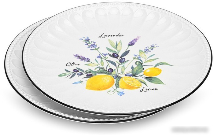 Набор тарелок Fissman Provence 13619 (2шт)