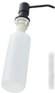 Кухонная мойка БелЭворс Mila R + смеситель W74004-2 + дозатор L405F (черный)