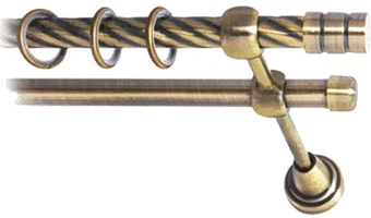 Lm Decor Цилиндр (антик, витая, 3.2м 16мм, 2 ряда)