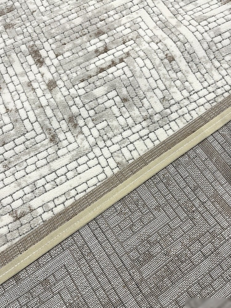 Ковер для жилой комнаты Safyun Calibri BT337-CREAM-BROWN (2x3)
