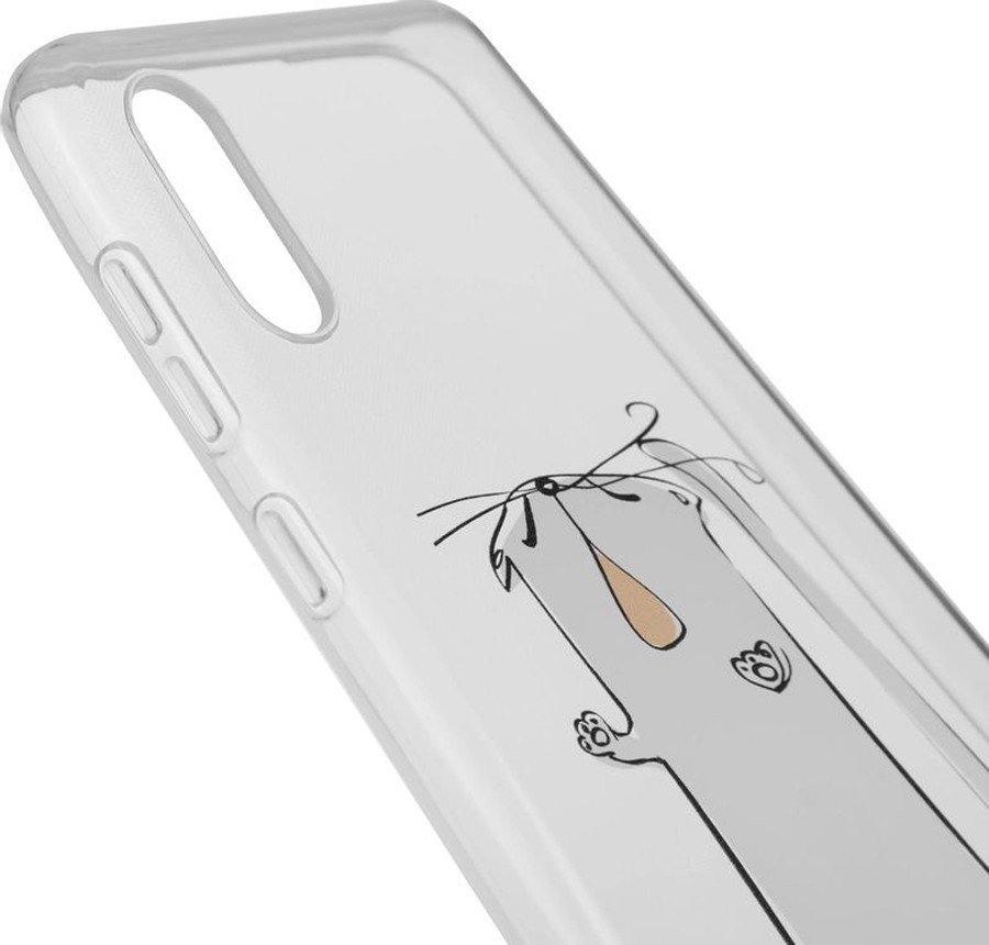 Чехол для телефона BoraSCO ArtWorks для Samsung Galaxy A02 51362 (прозрачный/рисунок)