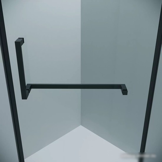 Душевой уголок Grossman Pragma 100x100x195 302.K33.03.1010.21.00 (черный матовый/прозрачное стекло)