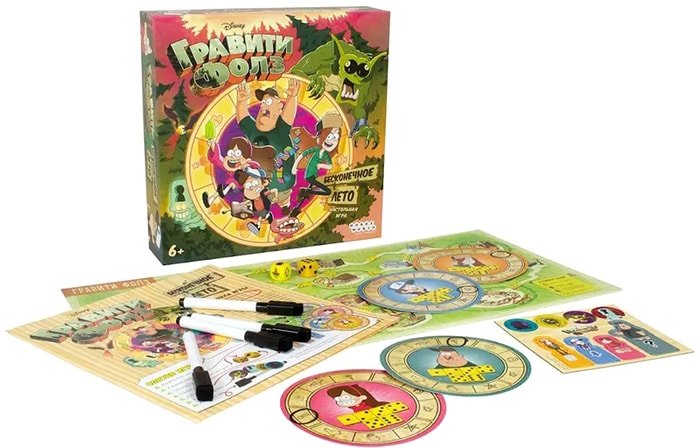 Настольная игра Мир Хобби Гравити Фолз: Бесконечное лето