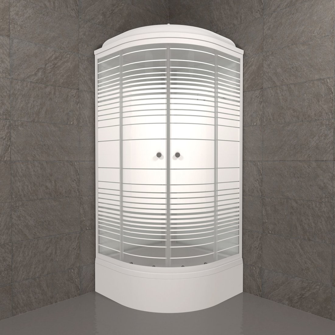 Душевая кабина Triton Полосы В 90x90