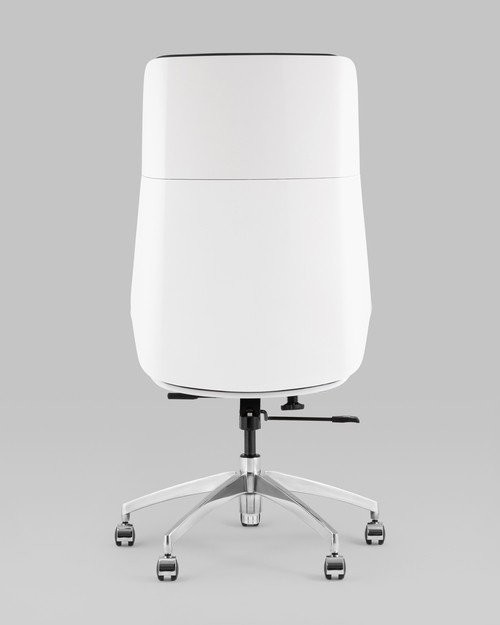 Офисное кресло TopChairs Crown SN A312 8386-16 White Back (серый/голубой)