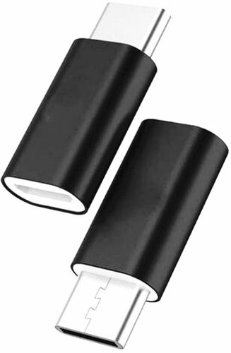 Адаптер Atom USB Type-C 3.1 - USB B Micro (черный)