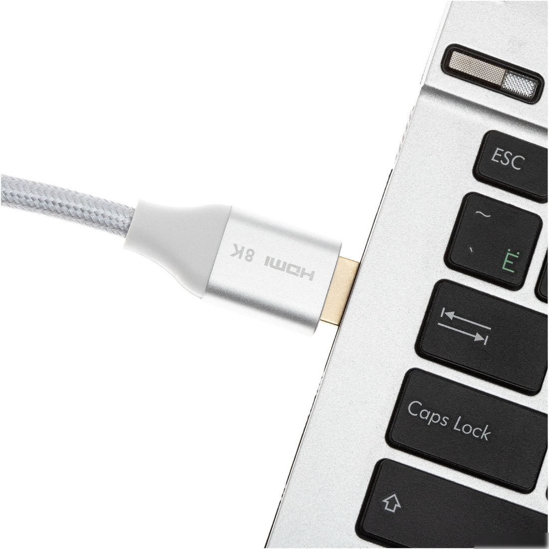 Кабель CACTUS CS-HDMI.2.1-5 (5 м, серебристый)