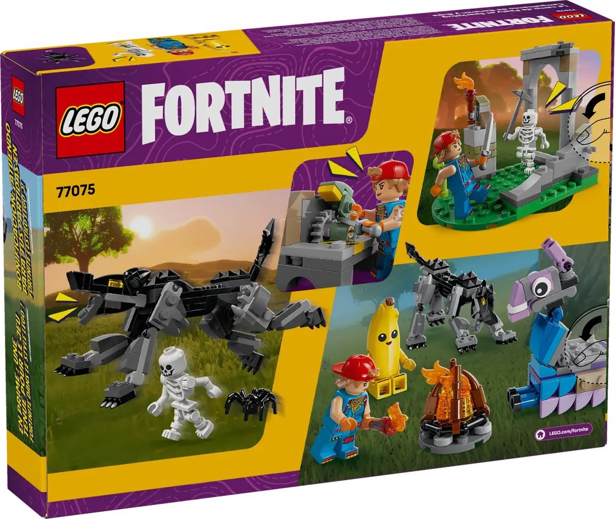Конструктор LEGO Fortnite Лагерь Пили и Спаркплаг 77075