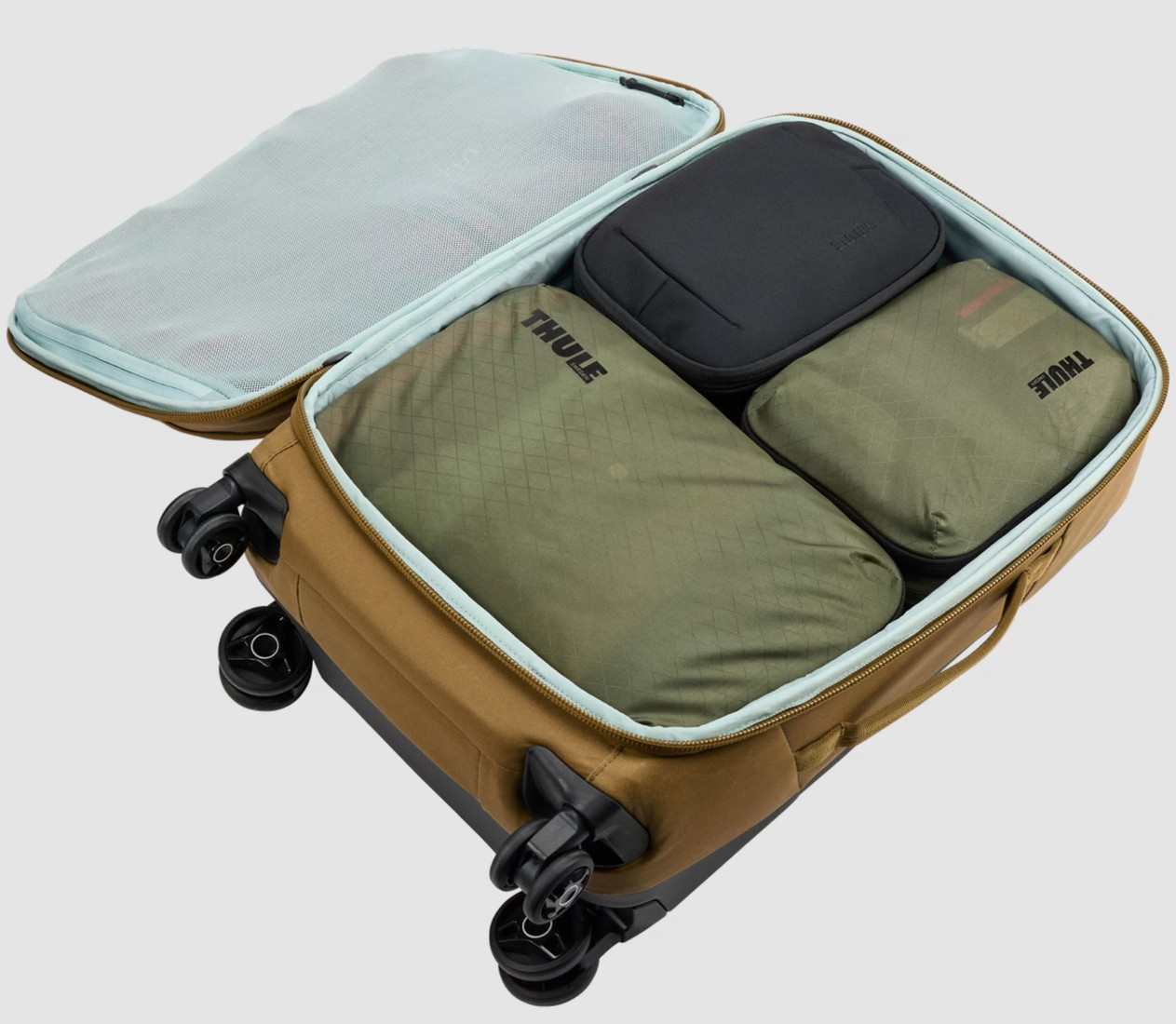 Набор органайзеров для чемодана Thule Compression Cube Set S+M 3205113 (soft green)