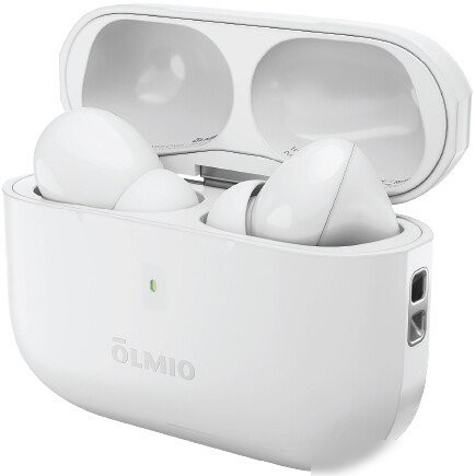 Наушники Olmio TWE-23 (белый)