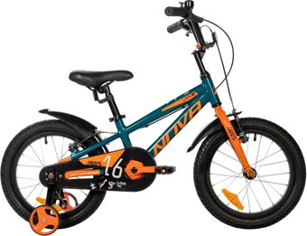 Детский велосипед Novatrack Extreme 16 2025 167AEXTREMEV.TQ5 (бирюзовый)