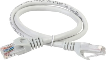 Кабель ITK RJ 45 - RJ45 PC01-C6U-05M (0.5 м, серый)