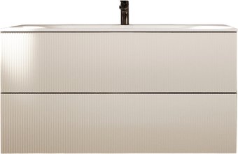 TERMINUS Тумба с умывальником Евромикс 120x62x45 с 2 ящиками EUR101202900101OSL (айвори)